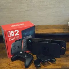 Nintendo Switch 2 本体 純正コントローラー付き 箱あり