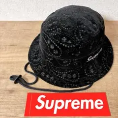 シュプリーム　バンダナ柄バケハ 2026年最新】Supreme Bandana Camp Capの人気アイテム - メルカリ