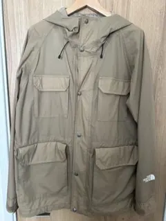ザノースフェイス Lサイズ ベージュ マウンテンパーカー アウトドアジャケット
