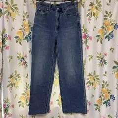 UNIQLOワイドストレートジーンズ⭐️股下70センチ⭐️