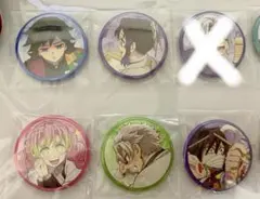 鬼滅の刃 柱稽古編 関係者記念本 缶バッジ 義勇　実弥　小芭内　蜜璃　しのぶ