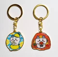 【セット売り】ちいかわ　ご当地キーホルダー　ハチワレ　瀬戸内&広島