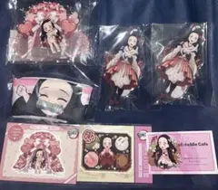 鬼滅の刃　竈門禰豆子　アクリルスタンド　誕生日　誕生祭　スリーブ　ステッカー