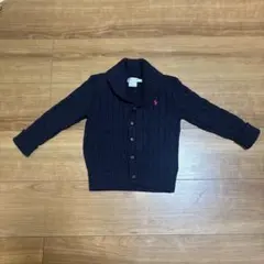 美品　Polo Ralph Lauren ネイビー カーディガン