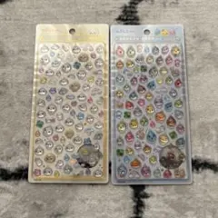 しずくちゃん ボンボンドロップシールmini ミニ 2種セット