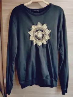 VERSACE メデューサ刺繍 ブラック トレーナー　ヴェルサーチのサムネイル