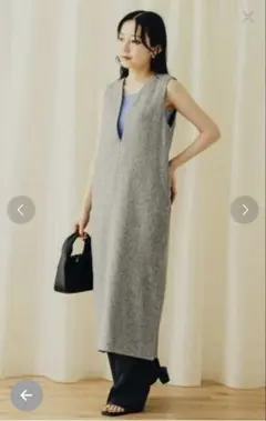 2WAYツイードジャンパースカート