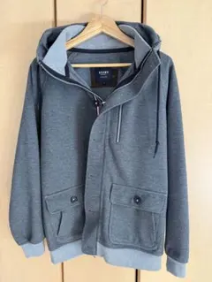 (中古)ビームスハート フリース ジャケット フード付き サイズL