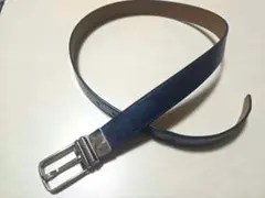 【最終値下げ】LOUIS VUITTON ベルト メンズ モノグラム　ネイビー