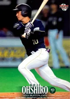 大城滉二 オリックス・バファローズ レギュラーカード BBM 2018 1st