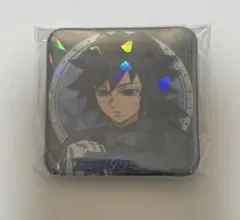 鬼滅の刃×ナンジャタウン 冨岡義勇 角丸缶バッジ いこいの里巡り其の弐