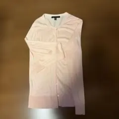 【値下げ】BANANA REPUBLIC カーディガン ピンク XXSのサムネイル