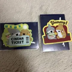 映画 おでかけ子ザメ 入場者特典 キャラクターステッカー 2種