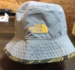 ノースフェイス リバーシブル　バケットハット キッズサイズ