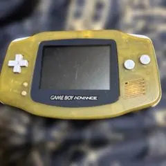 ジャンク任天堂 GAME BOY ADVANCE 本体 クリアイエロー