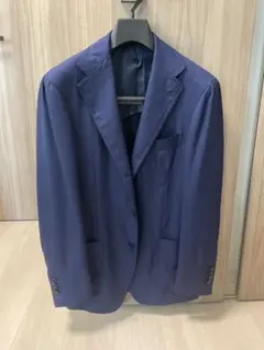 【新品未使用近】リングヂャケットマイスター テーラードジャケット ネイビー 50