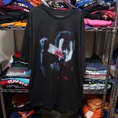 00sホンジュラス製3L古着メンズハローウィンホラーナイフtシャツUSA直輸入