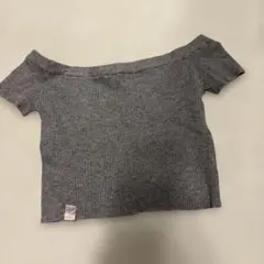 カペジオ　リブニットトップス　M