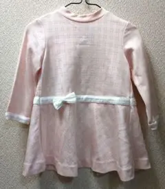 バーバリーロンドン　ピンク 長袖 ワンピース リボン付き