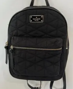 katespade 黒 リュック