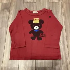 MIKI HOUSE 長袖 Tシャツ 90 綿100%