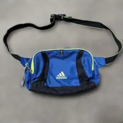 adidasミニバック・青