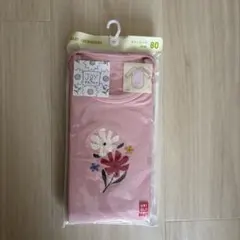 UNIQLO BABY ボディスーツ 長袖 ピンク 80cm
