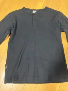 AVIREX ヘンリーネック サーマル長袖 L 黒