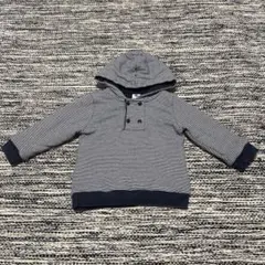 PETIT BATEAU ストライプキルティングパーカー24m/86cm