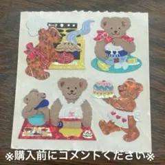 SANDYLION サンディライオン ナイトタイム クマさん ステッカー レア