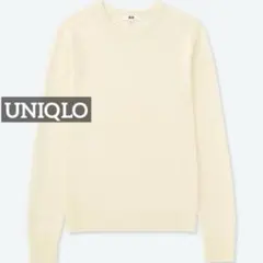 k0823 UNIQLO エクストラファインメリノクルーネックセーター