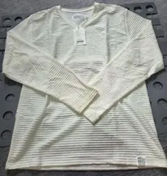 【訳あり】AZUL BY MOUSSY 長袖カットソー ホワイトのサムネイル