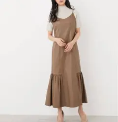 【WEB限定カラー】バックティアードキャミOP