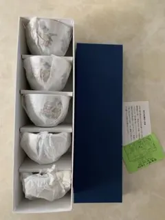 湯呑み5点セット　 堺交易阿蘭陀人茶碗