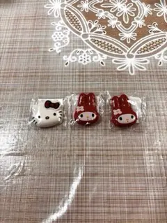 マイメロディ　ハローキティ　箸置きのサムネイル