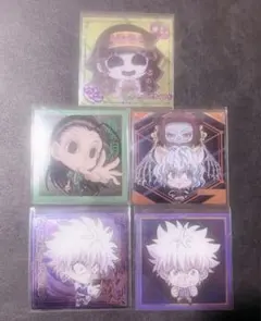 ハンターハンター ウエハースシール 5枚セット