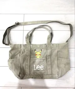 Lee × monpoké（ポケモン） 2WAYトートバッグ ショルダーバッグ