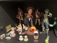 は*な様 ウッディとアニメキャラクターのフィギュアセット