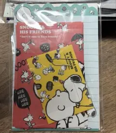 スヌーピー メモ帳 ふせんセット SNOOPY
