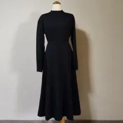 フォーマルワンピース 長袖 ロング