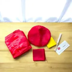 還暦衣装セット　赤いちゃんちゃんこセット