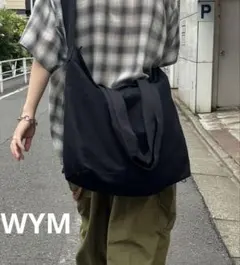 TWILL DUCK 2WAY DECA BAG ウィム WYM LIDNM