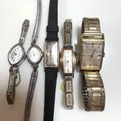 SEIKO 腕時計 4本セット クォーツ 自動巻き ジャンク 不動 紳士 婦人
