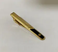 ダンヒル　ネクタイピン　ゴールド＆ブラック