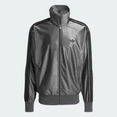 未使用 adidas ファイヤーバード メタリック トラックトップ M グレーのサムネイル