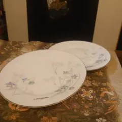 LANCEL 六寸花柄 皿 2枚セット MAMMAのサムネイル