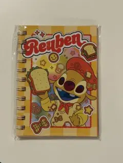 スティッチ ハッピーくじ H賞 ルーベン シール帳