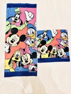 新品　ディズニー　第一生命　タオル　フェイスタオル　ハンドタオル　セット
