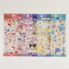 【正規品】サンリオキャラクターズ・クリアキャンディシール（4種セット)