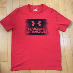 アンダーアーマー　Tシャツ　メンズLサイズ　赤色